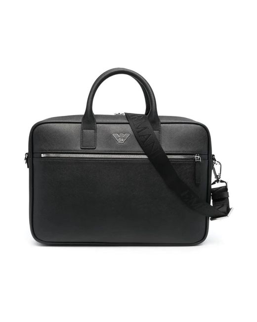 Laptop Bags & Cases Emporio Armani de hombre de color Black