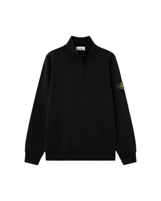 Stone Island Black Zip-Throughs for men
