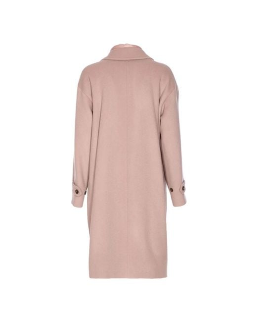 Herno Pink Single-Breasted Coats