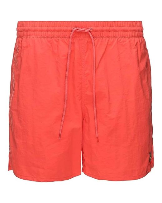 Lyle & Scott Red Beachwear for men