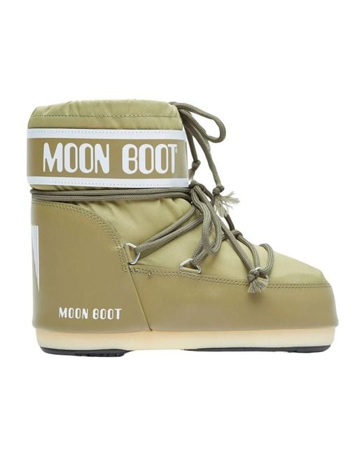 Moon Boot Wasserabweisende schneestiefel in Green für Herren