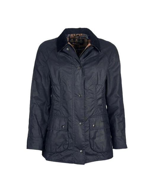 Barbour Classic Beadnell Wax Jacket in het Blue
