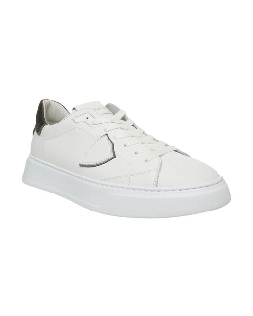 Philippe Model Temple Sneakers in het White voor heren