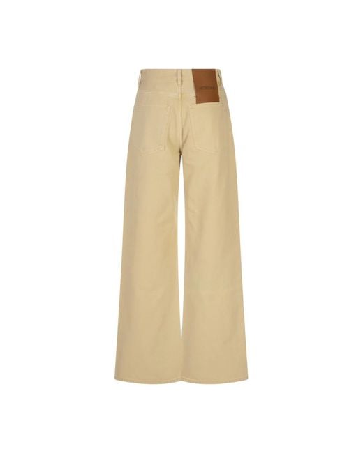 Jacquemus Natural Wide Jeans