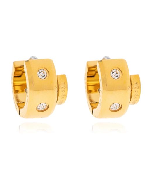 Earrings di Kate Spade in Metallic