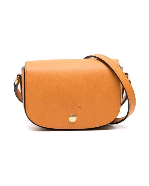 Longchamp Orange Cross Body Bags
