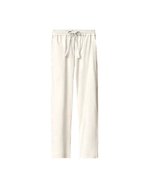 Fabiana Filippi Natural Straight Trousers