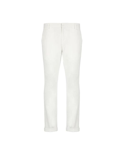 Dondup Chino's in het White voor heren