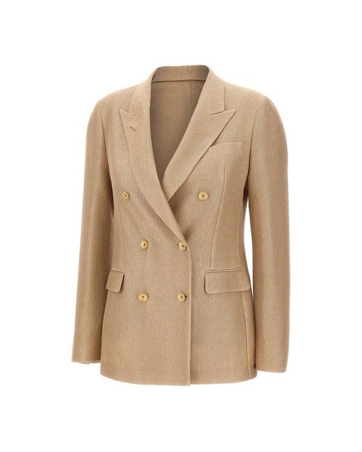 Tagliatore Natural Blazers