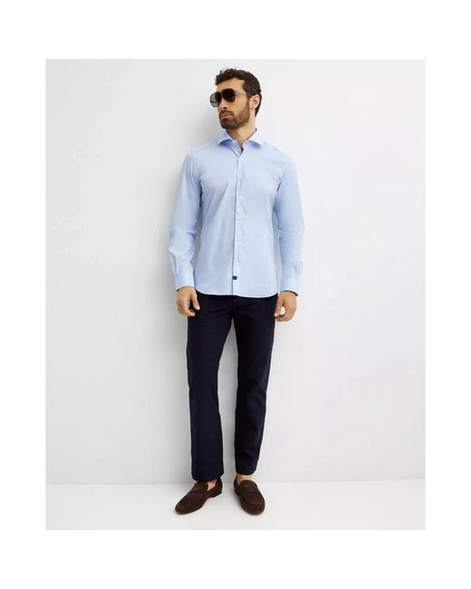 Fay Blue Chinos for men