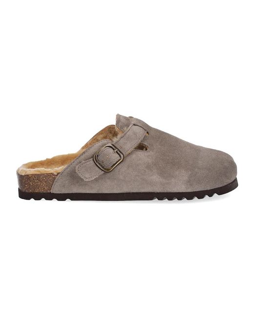 Mules Scholl en coloris Brown