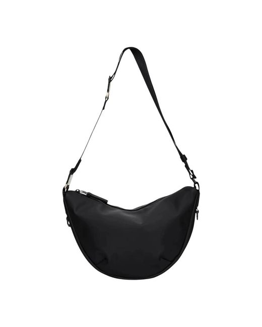 Rains Black Shoulder Bags