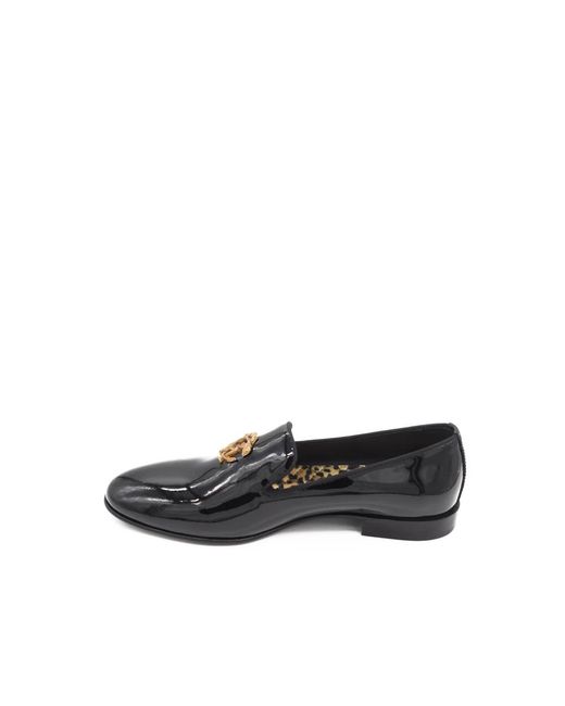 Roberto Cavalli Black Loafers for men