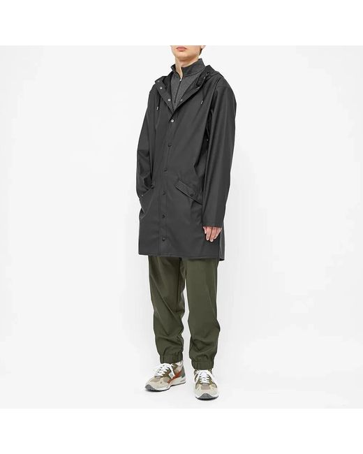 Rains Gray Rain Jackets for men