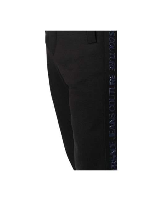 Versace Jeans Couture Black Sweatpants for men