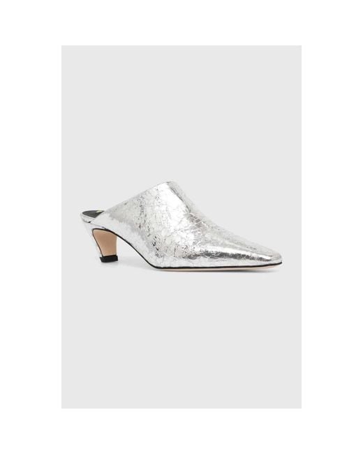 Heeled Mules MSGM en coloris White
