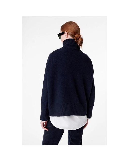 Vanessa Bruno Blue Malo rollkragenpullover