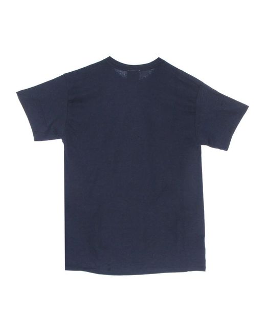 Thrasher Tops ,Blauw ,Katoen/ T-Shirt in het Blue voor heren