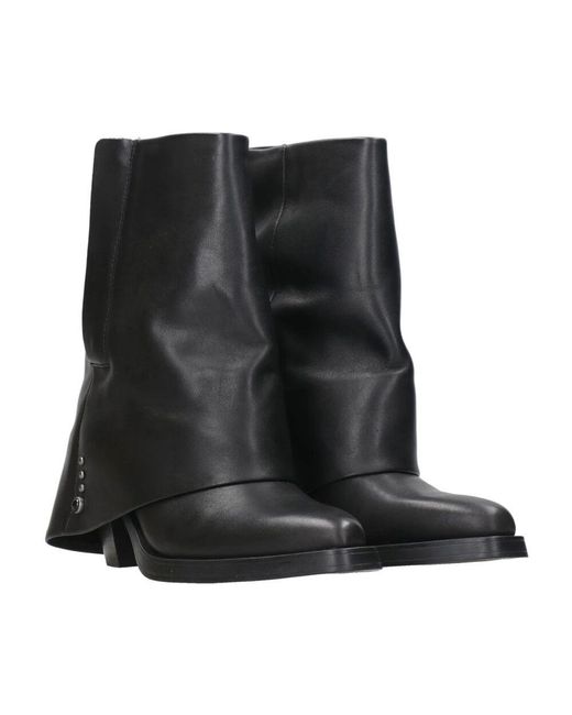 Heeled Boots Ash de color Black