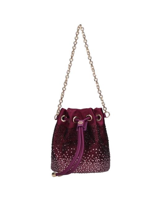 La Carrie Purple Bucket Bags