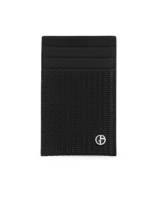 Giorgio Armani Black Wallets & Cardholders for men
