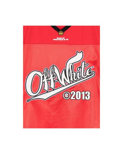 Off-White c/o Virgil Abloh T-Shirts in het Red voor heren