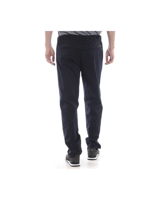 Daniele Alessandrini Blue Slim-Fit Trousers for men