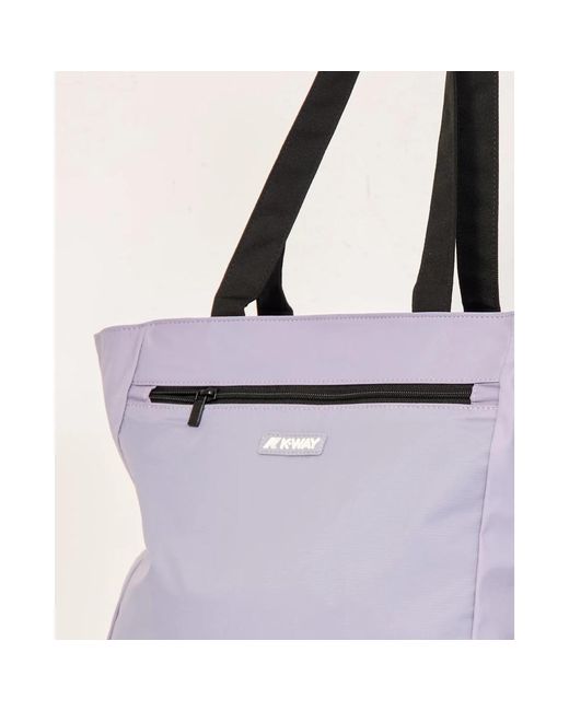 K-Way Purple Tote Bags