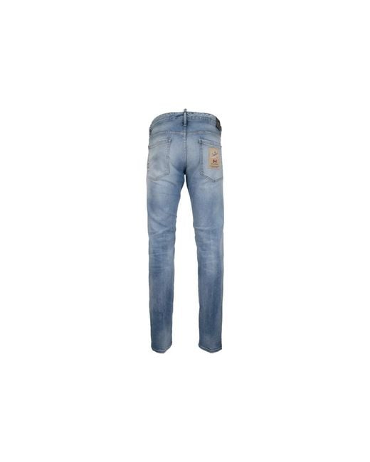 DSquared² Blue Slim Fit Jeans for men