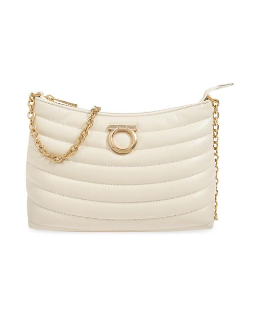 Shoulder Bags di Ferragamo in Natural