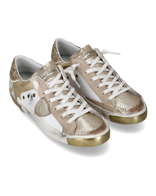 Philippe Model Gray Sneakers