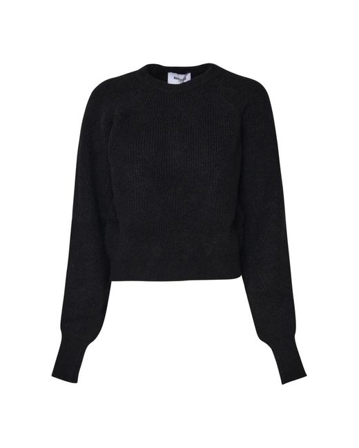 Round-Neck Knitwear di Mariuccia Milano in Black