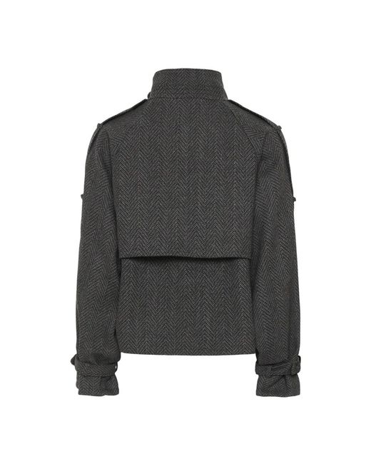 Light Jackets Gestuz en coloris Black
