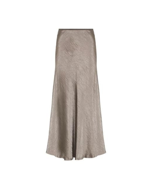 Maison Margiela Brown Midi Skirts