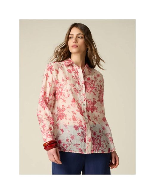 Shirts Oltre de color Pink