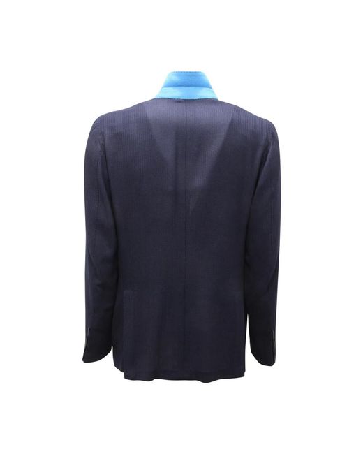 GABO Napoli Blue Blazers for men