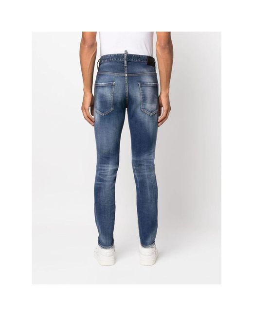 DSquared² Slim-fit Jeans in Blue für Herren