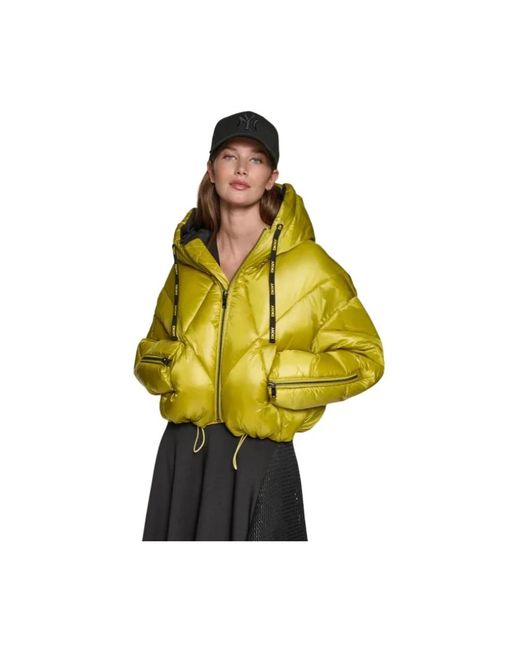Winter Jackets DKNY en coloris Yellow