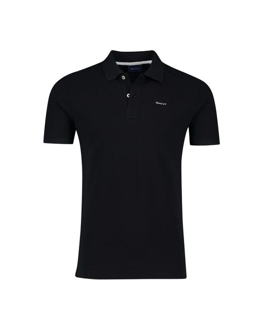 Gant Polo Shirts in het Black voor heren