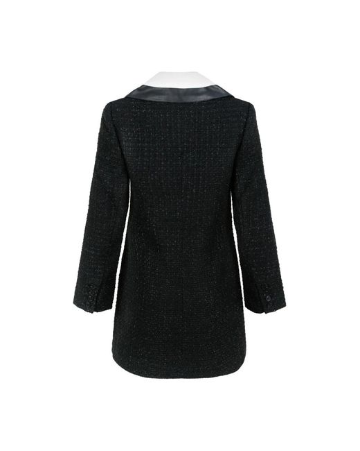 Self-Portrait Black Single-Breasted Coats