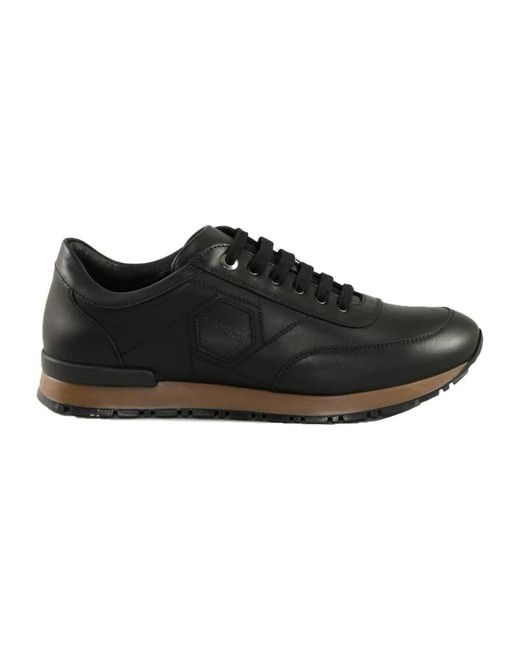 Testoni Black Sneakers for men