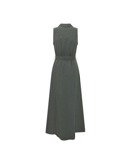 Woolrich Gray Shirt Dresses