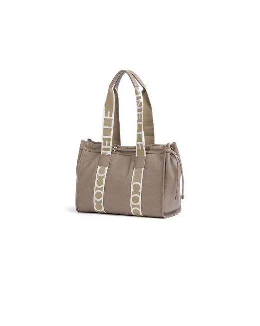 Coccinelle Gray Shopping Bags