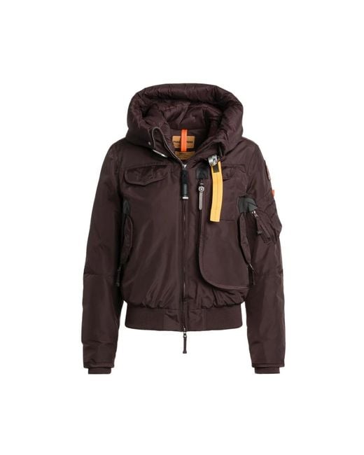 Down Jackets Parajumpers de color Brown