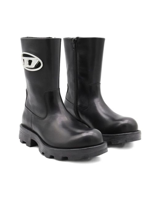 DIESEL High Boots in het Black