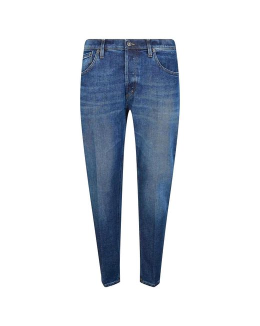 Dondup Blue Loose-Fit Jeans for men