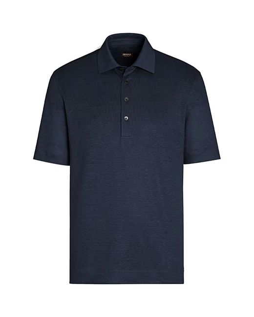 Zegna Polo Polo in het Blue voor heren