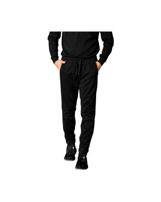 Mason's Limitierte edition stretch-gabardine karotten-fit chino hose in Black für Herren