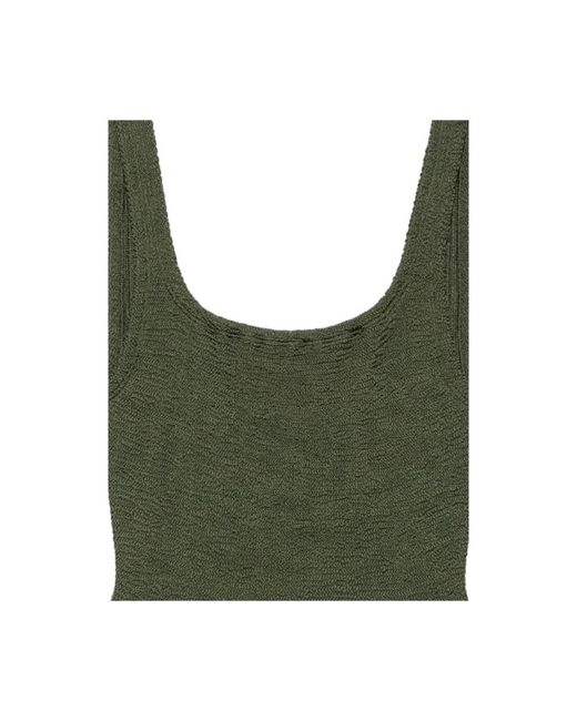 Hunza G Green Swimsuits
