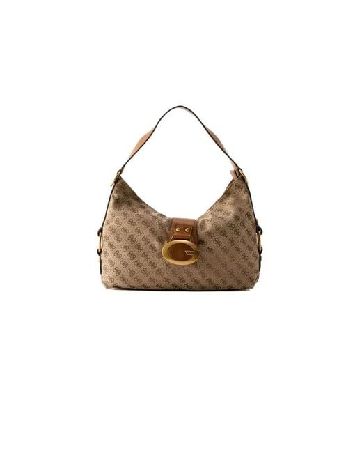 Guess Brown Shoulder Bags